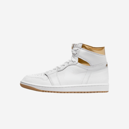 Zapatillas Retro High Blanco Oro